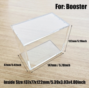 Hiện Đại Trong Suốt <span class=keywords><strong>Acrylic</strong></span> Hiển Thị Hộp Thân Thiện Với Môi PMMA Booster Với Từ Bìa Túi Quái Vật etb <span class=keywords><strong>Acrylic</strong></span> Hộp - Product Image 3