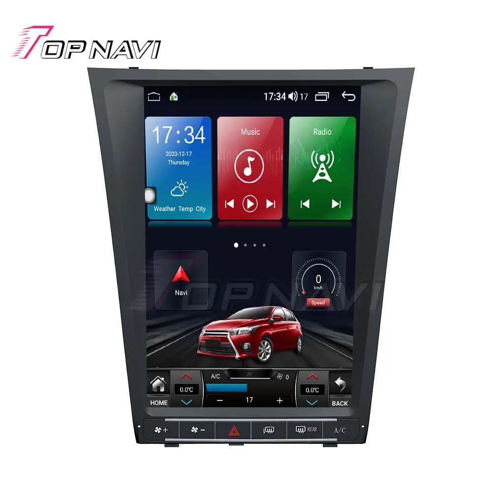 12.1 Inch Auto Stereo Multimedia Speler Voor Lexus Gs 300 350 460 2006 2007 2008 2009 2010 2011 Android Touchscreen Auto Video Gps