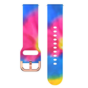 Bracelet imprimé pour femmes, pour Samsung Galaxy Watch 5 Pro/4, en Silicone, Sport, 22mm, 20mm, motif floral, léopard, bracelet de remplacement - Product Image 2