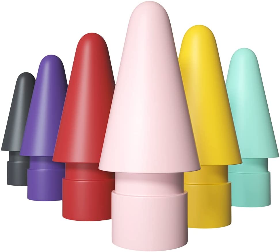 For Apple Pencil Tip 1st 2nd In Stock Hotselling High Quality Noiseless Drawing Coloful Nib