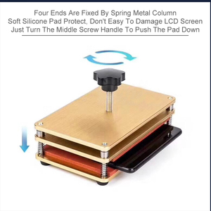 Kẹp Cố Định Kim Loại Cho iPhone Mặt Sau Kính Giữ Áp Lực iPad Samsung LCD Bộ Số Hóa Giá Đỡ Áp Lực Màn Hình - Product Image 5