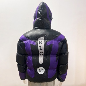 Chaquetas Acolchadas Personalizadas de la Mejor Calidad, Chaquetas de Plumón, Ropa de Abrigo para Exteriores, Cortavientos con Cremallera Extra Grande, Chaqueta Acolchada para Hombre - Product Image 4