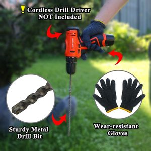 48" 60" 71" Reflective Snow Marker Tool Set glass fiber <b>rods</b> - Product Image 5