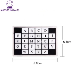 Carte de prédictions de l'alphabet, ensemble de cartes de prédictions magiques, tours de magicien, scène de Performance de rue, accessoires de prédictions pour enfants, magie - Product Image 4