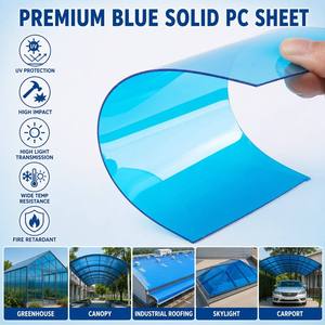 <span class=keywords><strong>Plaque</strong></span> plate en <span class=keywords><strong>polycarbonate</strong></span> solide UV transparente de 3 mm d'épaisseur pour découpe laser DIY, artisanat et décoration intérieure - Product Image 4