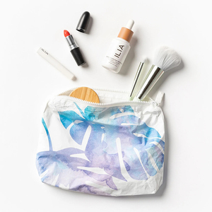 Dupont Tyvek Bolsa de maquillaje Tyvek Bolsa con cremallera Bikini Hawaiano Bolsas de traje de baño Papel Dupont personalizado <span class=keywords><strong>Aloha</strong></span> Tyvek Bolsa de cosméticos para la playa - Product Image 3