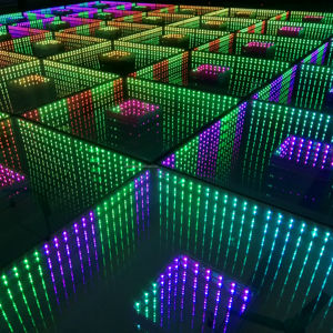 Espejo 3D portátil, pista de baile de doble túnel, colorida, para Club, DJ, escenario, boda, espectáculo, <span class=keywords><strong>concierto</strong></span> - Product Image 1