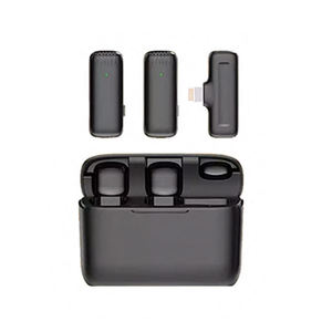 J13 Light-Weight Portable Gaming Headset Microphone Wireless Lavalier Condenser <strong>Omni</strong>-Directional Polar <strong>Pattern</strong> Noise Cancelling - Product Image 1