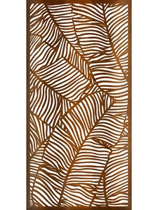 Pannelli Decorativi in Metallo Tagliati al <span class=keywords><strong>Laser</strong></span> <span class=keywords><strong>per</strong></span> Privacy in Giardino, Schermi Artistici in Acciaio Corten - Product Image 5