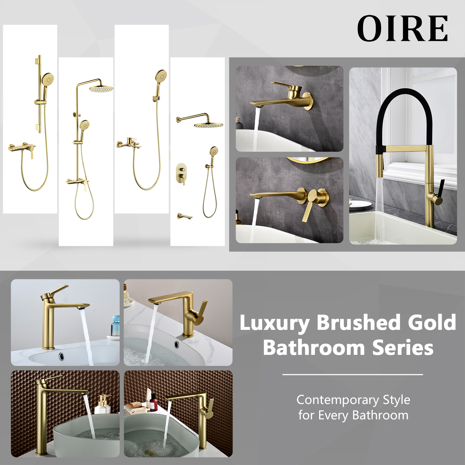 Brushed Gold