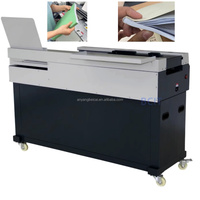 Encuadernadora de Libros con Pegamento Caliente BC-60M A3, Encuadernadora Perfecta para Cuadernos con Pegamento Lateral para Imprenta y Oficina