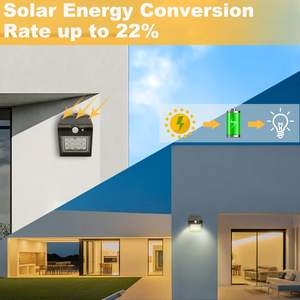 Luci Solari da Giardino Antela LED con Sensore di Movimento, Illuminazione a 120 Gradi, Resistenti all'Acqua, Facile Installazione, Alta Luminosità - Product Image 6