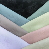 Tissu 100% PU de haute qualité avec un dos tricoté en forme de pivoine, 110GSM, résistant à l'abrasion et anti-moisissure
