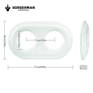 Interruptor giratorio de cerámica Retro Borgerman, marco de enchufe de pared de energía eléctrica <span class=keywords><strong>Vintage</strong></span> OEM, <span class=keywords><strong>enchufes</strong></span> y <span class=keywords><strong>enchufes</strong></span> de <span class=keywords><strong>porcelana</strong></span> - Product Image 3