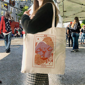 Sac à Bandoulière en Toile de Style Vintage pour Femme, pour Voyage et Shopping, 1 Pièce - Product Image 1