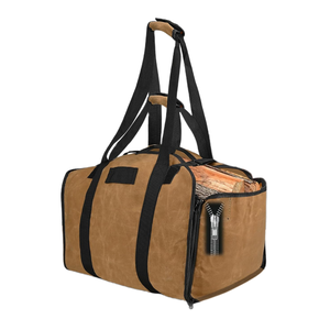 Free Sample Oxford Firewood <b>Log</b> <b>Carrier</b>: High-quality Firewood Holder Storage Tote Bag for Camping, Barbecuing - Product Image 1