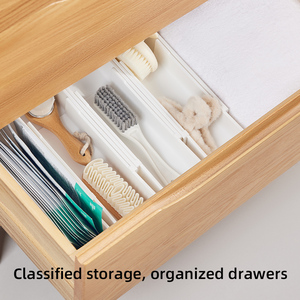 Creative Drawer Organizer Foldable Plastic <strong>Storage</strong> <strong>Box</strong> for Clothes Bra Socks <strong>Tie</strong> - Product Image 5