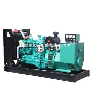 CE approved with 100% copper brushless alternator 100kw diesel generator 3 phase 125 kva generators set for sale by YTO engine