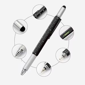 Herramienta Multiusos para el Hogar, Regla, Nivel, Bolígrafo con Destornillador Multifunción y Punta de Bola para Promociones - Product Image 3