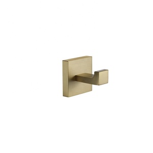 Toallero de papel higiénico de latón dorado de estilo moderno con estante Juego de accesorios de baño - Product Image 3