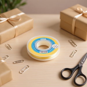 Nastro in Raso Iln 0,6cm 25Y Colore Champagne D-37 - Product Image 3