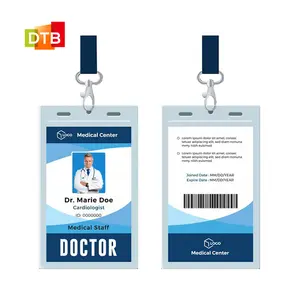 מקצועי Rfid כרטיס יצרנית אישית חולים מטופל מזהה כרטיס