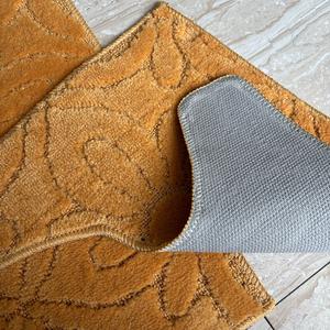 Ensemble de 3 tapis de salle de bain avec tapis en forme de U, antidérapant, séchage rapide, ultra doux et absorbant l'eau, machine à laver les tapis de bain - Product Image 4