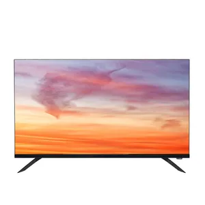 Favorable Price Smart 4k Flat Screen Frameless TV 43 Inch 2K FHD LED 32" 55'' Android Television Borderless TV