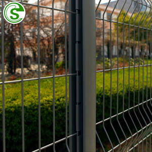 <span class=keywords><strong>Grillage</strong></span> en fil de fer 3D plié, recouvert de PVC, facilement assemblable, écologique, anti-rongeurs, clôture de sécurité extérieure, treillis pour - Product Image 6