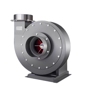 מאוורר צנטריפוגלי עצמאי בעל להבי נירוסטה בלחץ גבוה, לטיפול בחומרים תעשייתיים, 380V, שאיבת אבק - Product Image 2