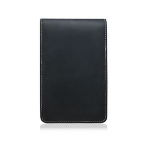 High Quality Full Grain Crazy Horse Leather Golf Scorecard Holder Open Closure RFID Feature Vintage Style Polyester Lining - Product Image 3