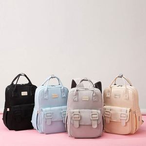 Portable <b>Large</b> <b>Capacity</b> Diaper Bags Outdoor Travel Insulated Mommy <b>Backpack</b> - Product Image 2