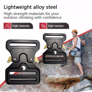 Jensan kustom 38mm taktis pelepasan sisi cepat untuk gesper kualitas bagus untuk seluruh tubuh Harness jatuh perlindungan - Product Image 5