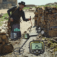 Détecteur de métaux industriel longue portée avec contrôleur TX 850, détection d'eau électrique jusqu'à 3 mètres de profondeur, détecteur de trésors en or