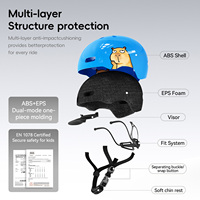 Billionsports – Protection cycliste pour enfants, élégante, légère, durable, en ABS+EPS, étanche et résistante aux chocs, compatible OEM/ODM
