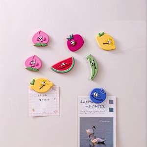 Imanes Personalizados de PVC para Refrigerador, con Diseño Creativo de Hongo, Calabaza y Hierba, Adhesivos Magnéticos Decorativos de Goma Suave - Product Image 4