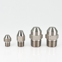 Aiguille linéaire type jet d'eau fort impact pointe haute pression buse industrielle buse de nettoyage de colonne liquide en acier inoxydable
