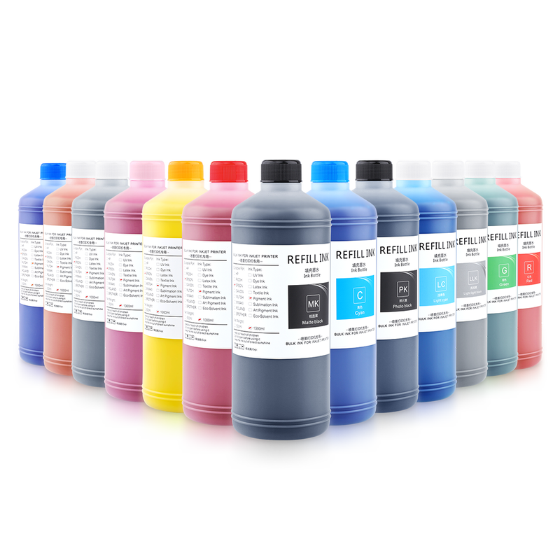 Ocbestjet 1000ML 11 Colors Pigment Textile