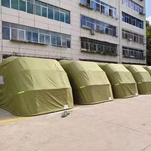 Di Động Ngoài Trời Có Thể Gập Lại Thép Vòm Nhà Để Xe Tán Với Điều Khiển Từ Xa Cho Xe Duy Nhất Bãi Đậu Xe Khung Kim Loại Bãi Đậu Xe Ô Tô Bóng Râm - Product Image 2