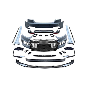 เหมาะสำหรับกันชนหน้าและหลังขนาดใหญ่ดัดแปลง <span class=keywords><strong>RS5</strong></span> 17-21 A5กระโปรงด้านข้างเหมาะสำหรับรถ <span class=keywords><strong>Audi</strong></span> A5 B9 - Product Image 1