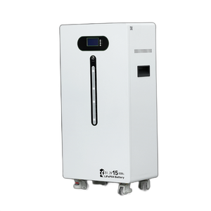 Sistem Penyimpanan Energi Rumah 48V 300Ah 15kWh LiFePO4 Lithium Iron Phosphate untuk Pembangkit Listrik Tenaga Surya dengan Roda Terintegrasi - Product Image 1
