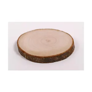 Custom Unfinished Natural Wood Slices Craft Wooden Coaster Kit Diy Circles Crafts