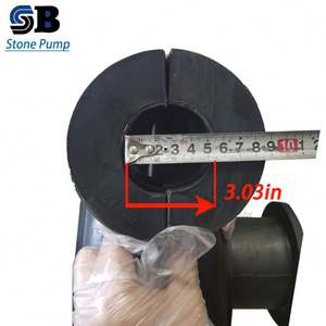 Bomba de lodos de concha de caracol serie 3/2 AHR con impulsor de vórtice cerrado y accesorios de acero, hierro fundido y caucho, fabricada en China, bomba de agua - Product Image 4