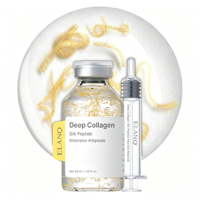 Ampoule de soin PDRN Vitamine Rose Soie : Sérum Réparateur, Hydratant, Éclaircissant, Réducteur de Pores, Illuminateur pour Visage et Corps