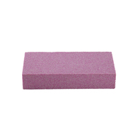 6 Zoll Schleifstein 150x80x25mm PA80L Rosa Gesintertes Aluminiumoxid Abrasiver Schleifblock Ölstein für Gehärteten Stahl