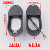 Meilleure Vente : Éclairage LED Oval Moderne Étanche pour Montée de Chute d'Ascenseur avec Garantie d'un An