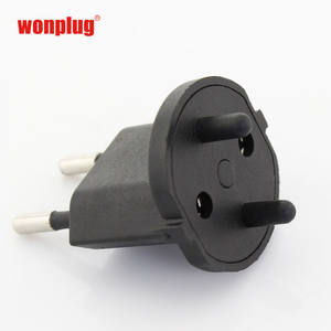 מיני ac 10a 250v תוסף france כדי eu תקע מתאם שקע חשמל שקע europe plug - Product Image 2