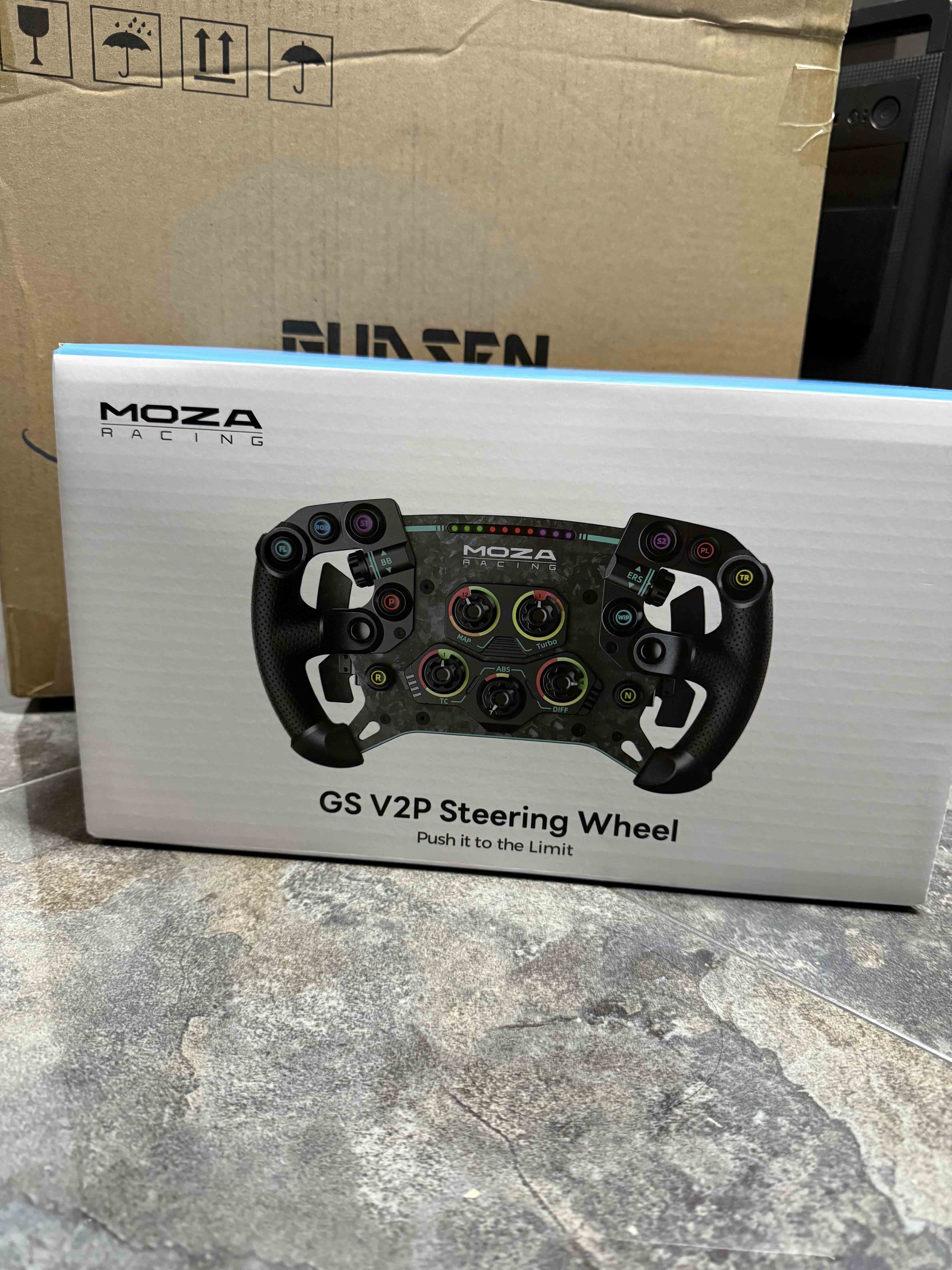 MOZA GS V2P GT Direct Drive Racing Simulator Steering Wheel for PC