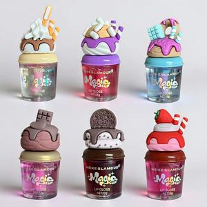 Brillo Labial Mágico con Diseño de Helado, Hidratante y Brillante - Product Image 2