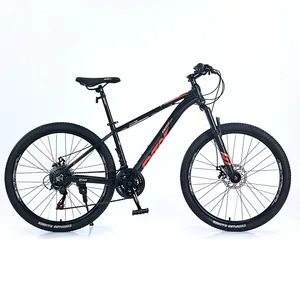 공장 도매 21 속도 Bicicicleta 26 27 29 인치 Mtb 디스크 브레이크 사이클 내리막 알루미늄 합금 남자 자전거 산악 자전거